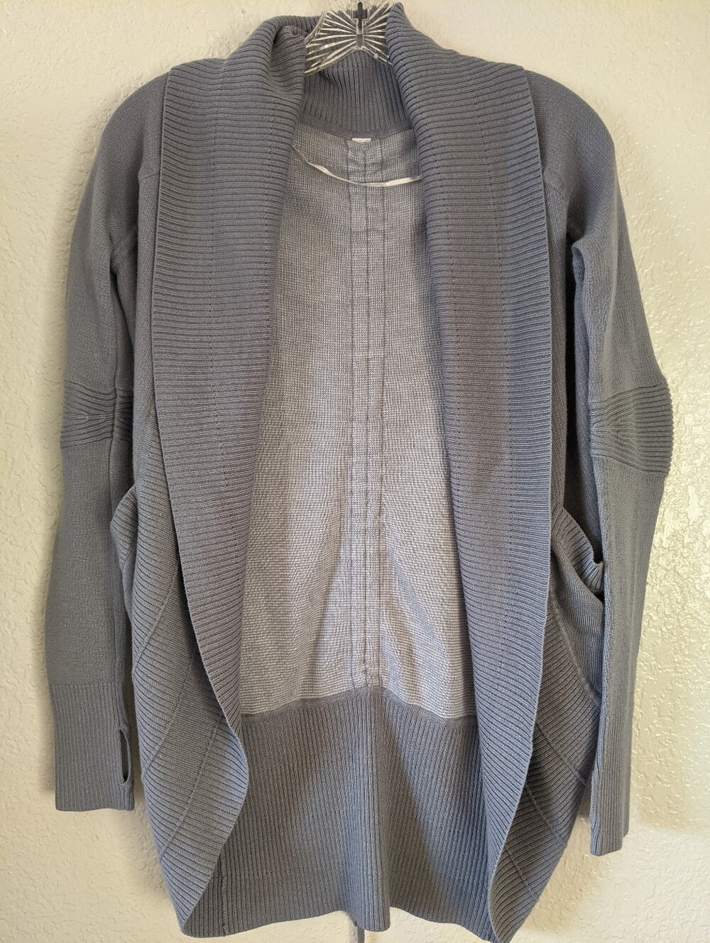 Lululemon Women's Transformation Wrap Sweater Gray Size 4